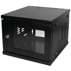 10 Zoll Netzwerkschrank Mini Rack Schwarz