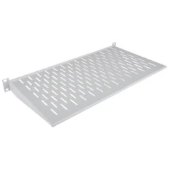 19 Zoll Fachboden 1 HE Einlegeboden Lichtgrau Ablage Für Netzwerkschrank