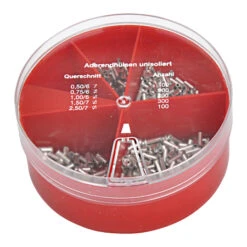 Aderendhülsen Sortiment 0,5-2,5 Mm² Unisoliert