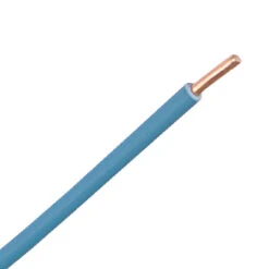 Aderleitung Starr H07V-U 1x2,5 Mm² Hellblau 100 M
