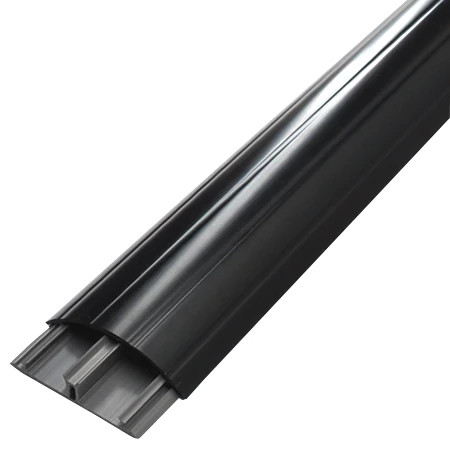 Aufbodenkanal 12x50 Schwarz 3 Aufbodenkanal 12x50 Schwarz