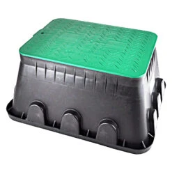 Bodeneinbaudose Jumbo Mit Grünem Deckel