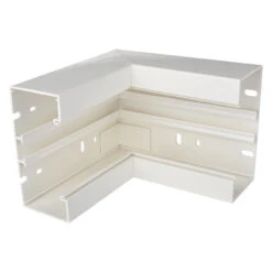 Brüstungskanal Inneneck Alpinweiß