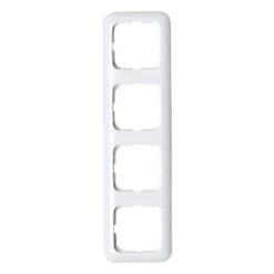 Busch-Jaeger Abdeckrahmen 4-fach Alpinweiß 2514-214