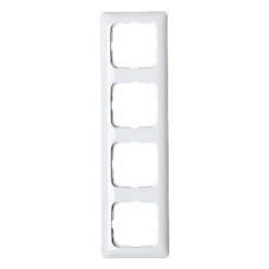 Busch-Jaeger Abdeckrahmen 4-fach Alpinweiß Eckig