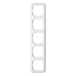 Busch-Jaeger Abdeckrahmen 5-fach Alpinweiß 2515-214