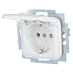 Busch-Jaeger Steckdose Mit Klappdeckel 20 EUK-214