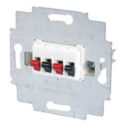 Busch-Jaeger Stereo Lautsprecherdose Alpinweiß