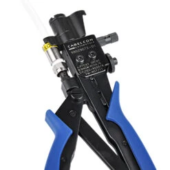 CABELCON Crimpzange Für Kompressionsstecker -Kabel Draht Rabatte cabelcon crimpzange fuer kompressionsstecker anwendung2