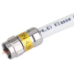 Koaxialkabel Ören HD 103 Class A+ Inkl. 6 Stecker Und Abmantler -Kabel Draht Rabatte cabelcon self install kompression f stecker montiert