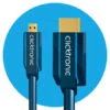 Clicktronic Micro-HDMI Adapterkabel, Casual -Kabel Draht Rabatte clicktronic micro hdmi adapterkabel casual serie