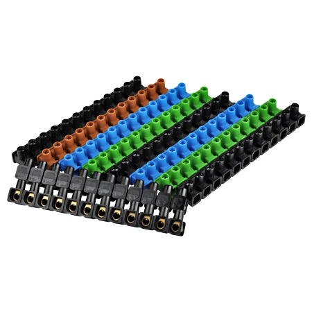 Dosenklemme 12-polig Einseitig Offen 4 Mm², 10 Riegel 3 Dosenklemme 12-polig Einseitig Offen 4 Mm², 10 Riegel