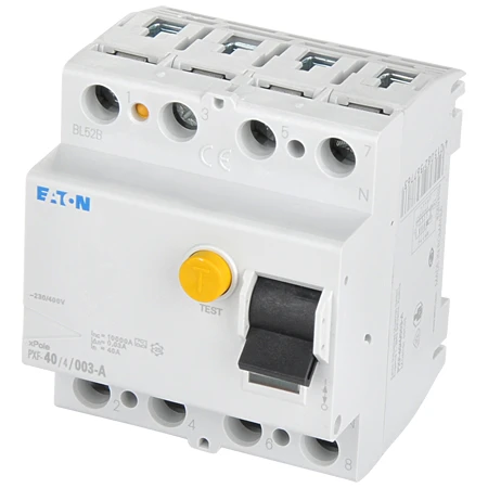 Eaton FI-Schutzschalter Fehlerstromschutzschalter 4-polig 40 A, 30 MA 4 Eaton FI-Schutzschalter Fehlerstromschutzschalter 4-polig 40 A, 30 MA – Bild 2