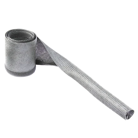 Gewebeschlauch Mit Klettverschluss Ø 51 Mm Silber 3 Gewebeschlauch Mit Klettverschluss Ø 51 Mm Silber