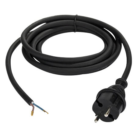 Gummi Anschlusskabel H07RN-F Schwarz 3 Gummi Anschlusskabel H07RN-F Schwarz