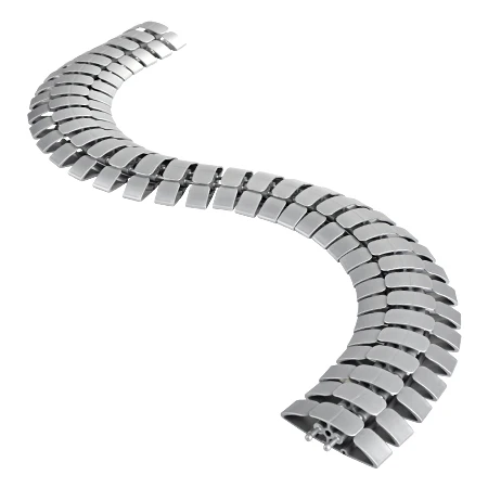 Kabelschlange Trittfest Silber 1m 3 Kabelschlange Trittfest Silber 1m