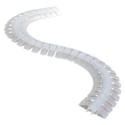 Kabelschlange Trittfest Transparent 1m