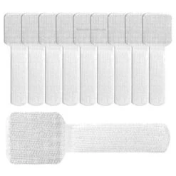 Klett Kabelhalter Selbstklebend 10er Set -Kabel Draht Rabatte klett kabelhalter wandhalter selbstklebend weiss 10er set