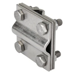 Kreuzverbinder Edelstahl V4A Mit Zwischenplatte