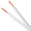 Lautsprecherkabel 2x2,5 Mm² Kupfer Weiß