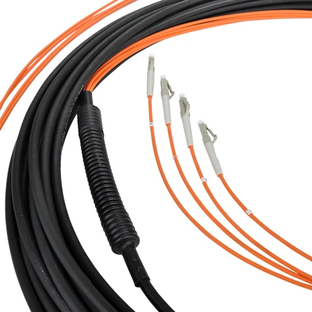 LWL Universalkabel U-DQ(ZN)BH OM3 LC/LC 4 Fasern 4 LWL Universalkabel U-DQ(ZN)BH OM3 LC/LC 4 Fasern – Bild 2