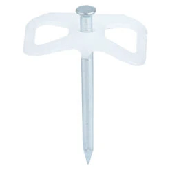 Nagelscheibe 35x25 Mm Mit Nagel 60 Mm 100 Stück