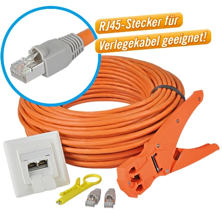 Netzwerk Installationsset 6-teilig 3 Netzwerk Installationsset 6-teilig