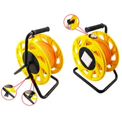 Netzwerk Kabeltrommel Cat.7a Verlängerungskabel 90 M -Kabel Draht Rabatte netzwerk kabeltrommel cat7a 90m 4