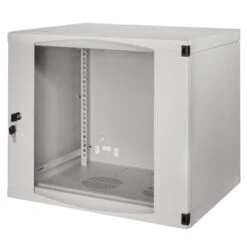 Netzwerk Wandgehäuse Flat Pack 19 Zoll Lichtgrau