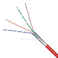 Netzwerkkabel Cat.5e F/UTP Flexibel Rot 3 Netzwerkkabel Cat.5e F/UTP Flexibel Rot