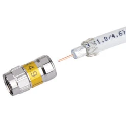 Koaxialkabel Ören HD 103 Class A+ Inkl. 6 Stecker Und Abmantler -Kabel Draht Rabatte oeren hd 103 koaxialkabel abisoliert mit stecker