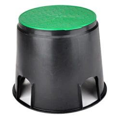 Outdoor Bodentank Bodeneinbaudose Mit Grünem Deckel