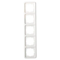 Presto-Vedder Abdeckrahmen 5-fach Ultraweiß