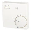 Raumthermostat Aufputz Mit Schalter Reinweiß Matt