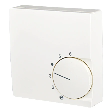 Raumthermostat Aufputz Reinweiß Matt 3 Raumthermostat Aufputz Reinweiß Matt