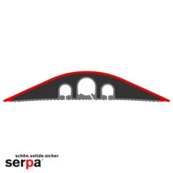 Serpa Kabelbrücke B9 Hellgrau -Kabel Draht Rabatte serpa kabelbruecke querschnitt b92