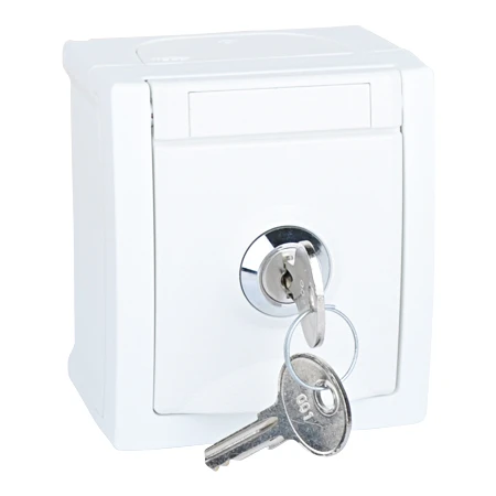 Steckdose Absperrbar Aufputz Feuchtraum IP54 Weiß 3 Steckdose Absperrbar Aufputz Feuchtraum IP54 Weiß