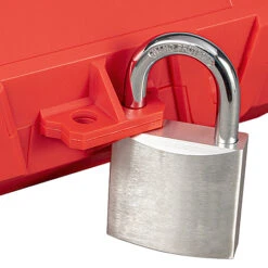 SteckerBox Abschließbar Maxi SteckerSafe Mit Schnappverschluss Rot -Kabel Draht Rabatte steckerbox abschliessbar maxi steckersafe mit schnappverschluss rot schloss