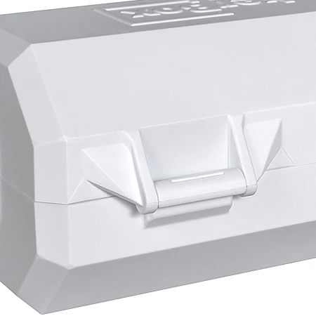 SteckerBox Abschließbar Mini SteckerSafe Mit Schnappverschluss Weiß 8 SteckerBox Abschließbar Mini SteckerSafe Mit Schnappverschluss Weiß – Bild 6