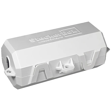 SteckerBox Abschließbar Mini SteckerSafe Mit Schnappverschluss Weiß 3 SteckerBox Abschließbar Mini SteckerSafe Mit Schnappverschluss Weiß