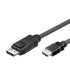 TECHly DisplayPort HDMI Anschlusskabel / Konverterkabel Schwarz