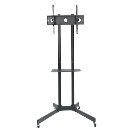 TECHly Mobiler TV Ständer Mit Rollen 30-65 Zoll Monitorständer Mit Ablage 3 TECHly Mobiler TV Ständer Mit Rollen 30-65 Zoll Monitorständer Mit Ablage