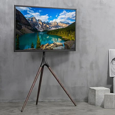 TECHly Monitor Bodenständer Für LCD TV Dreibein Standfuß 45-65 Zoll 6 TECHly Monitor Bodenständer Für LCD TV Dreibein Standfuß 45-65 Zoll – Bild 4