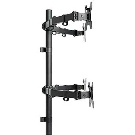 TECHly Monitor Tischhalterung Für 4 TV Bildschirme 13-27 Zoll 4 TECHly Monitor Tischhalterung Für 4 TV Bildschirme 13-27 Zoll – Bild 2