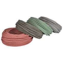 Textilkabel Retro Lampen Set 4-teilig 5 M -Kabel Draht Rabatte textilkabel retro lampen set 4 teilig 5m farben