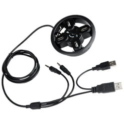 USB 2.0 Hub 4-Port + Audio Tischeinbau Versenkbar