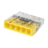 Wago Steckklemme 5-fach 0,5-2,5 Mm² Gelb 100 Stück -Kabel Draht Rabatte wago 2273 205 steckklemme 5 fach gelb