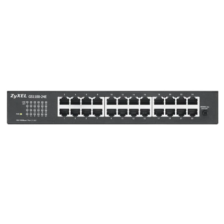 Zyxel 24-Port Gigabit Ethernet Switch 4 Zyxel 24-Port Gigabit Ethernet Switch – Bild 2